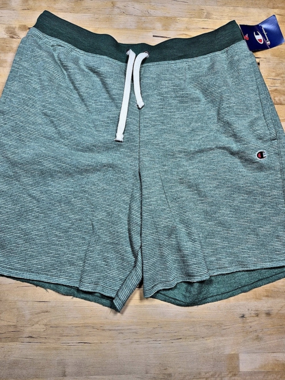 Champion Men's Athletic Shorts Green Size Large NWT
